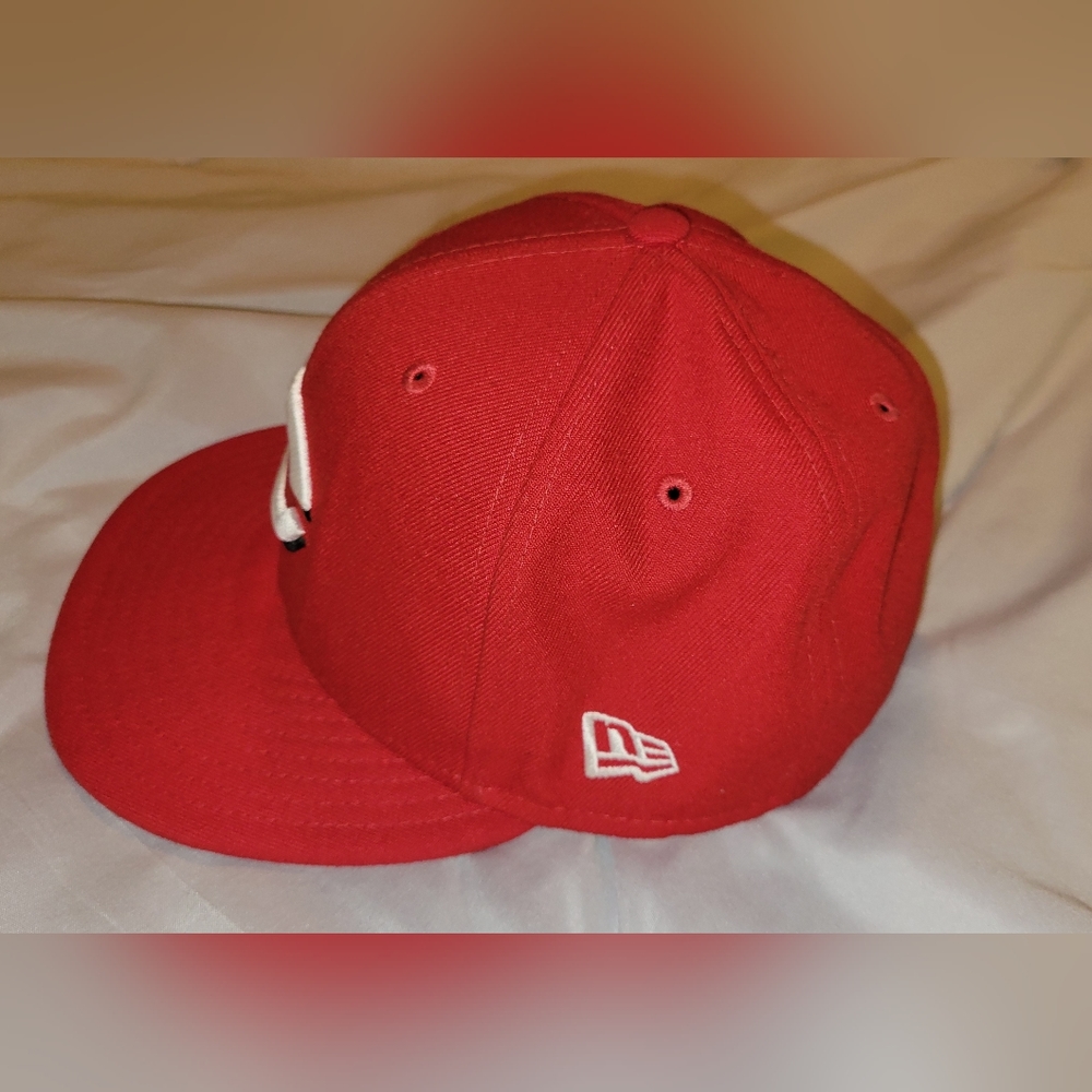 Cincinnati Reds Hat Fitted Size 7 - Picture 2 of 5